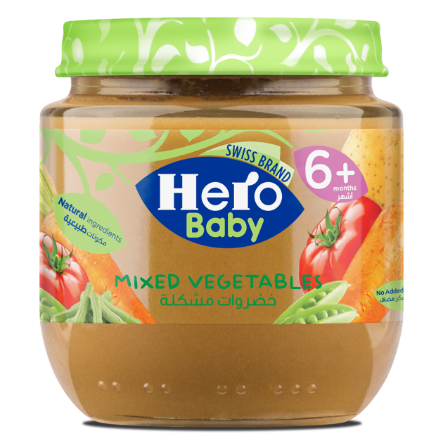 HERO BABY MIXED VEGETABLES JAR