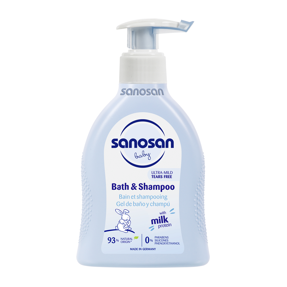 SANOSAN BABY BATH SHAMPOO 200ML