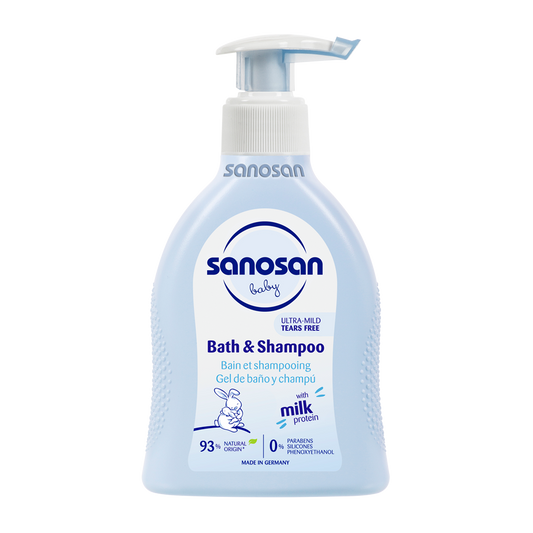 SANOSAN BABY BATH SHAMPOO 200ML