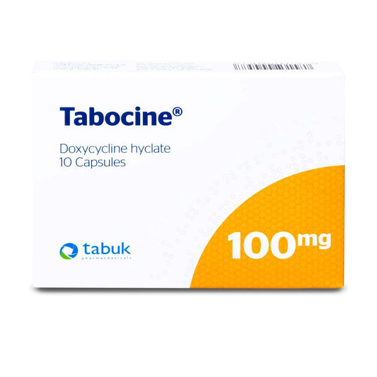 تابوسين 100 ملغ 10 كبسولات