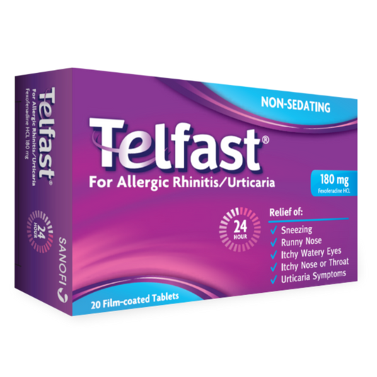 TELFAST 180 MG 20TAB