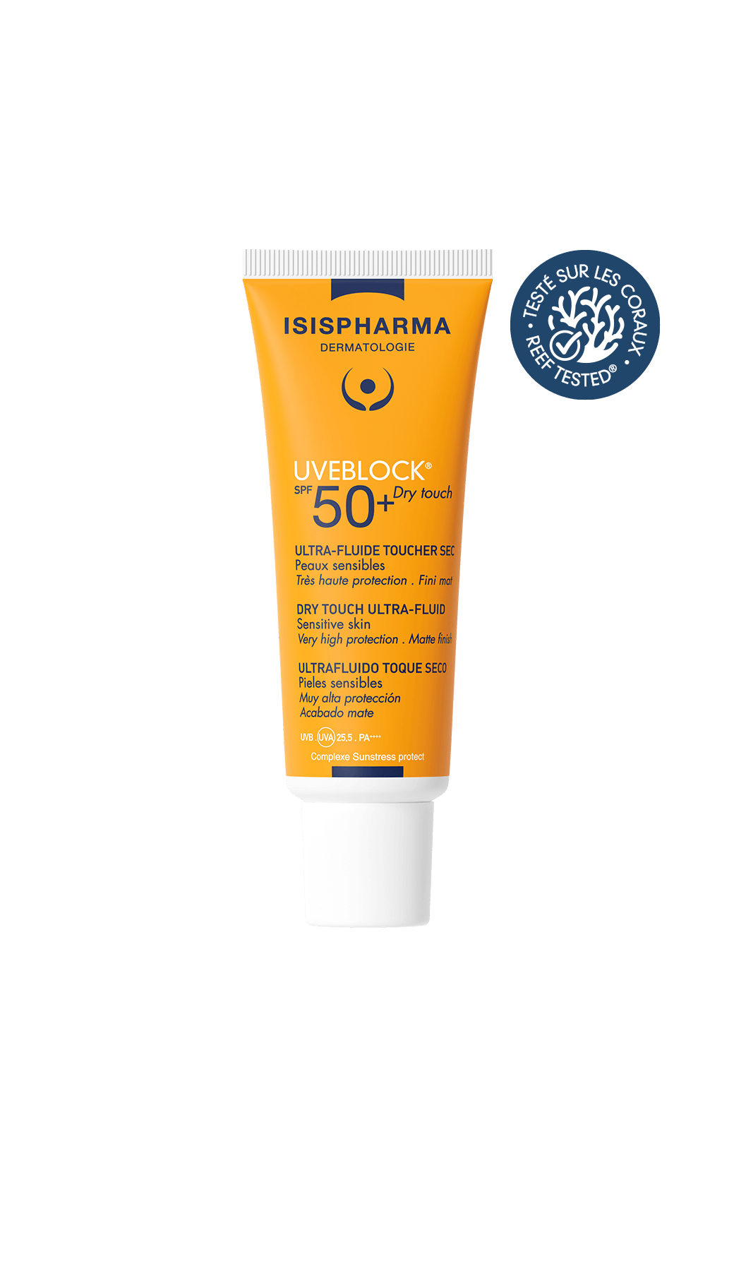 واقي شمس إيزيس بي اتش. يو في بلوك SPF50+ ملون جاف بعامل حماية 40 مل