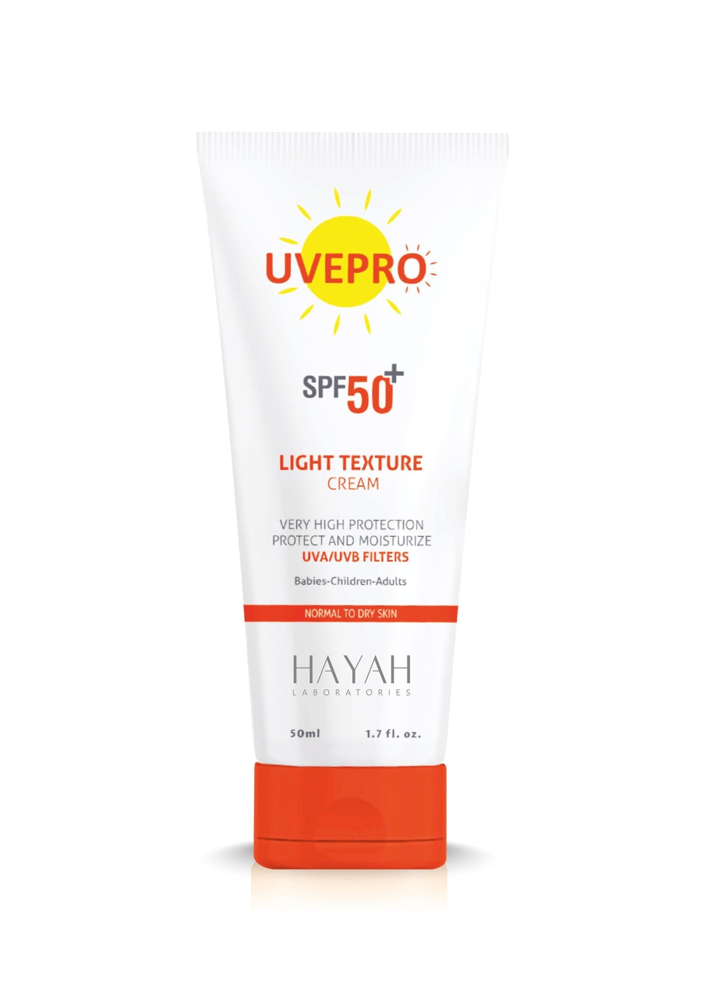 حياه يوفيبرو كريم خفيف SPF 50+ 50 مل