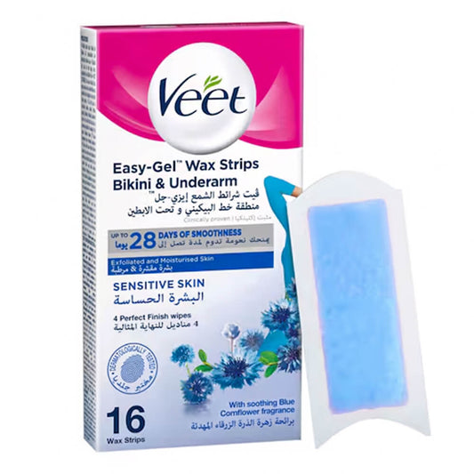 VEET BIKINI WAX STRIPS 16PCS