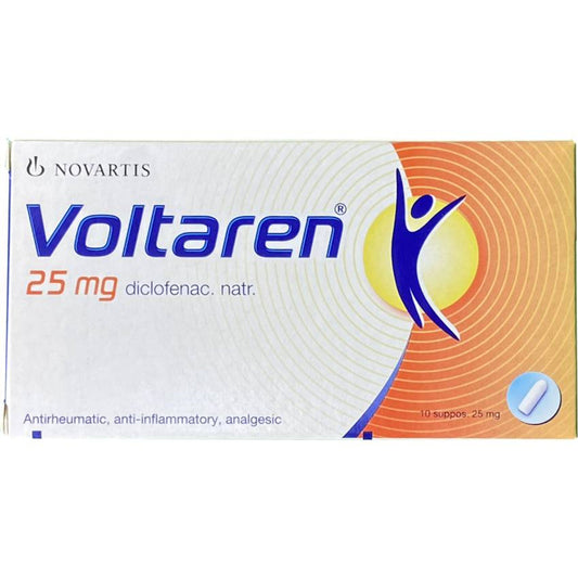 VOLTAREN 25MG SUPP