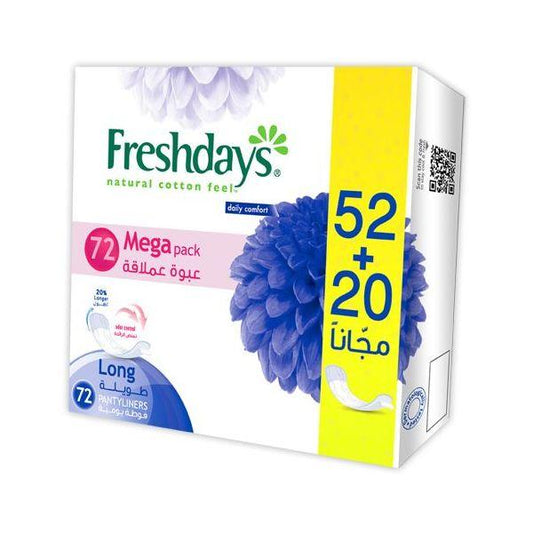 فريش دايز 72 حزمة ميجا عادية