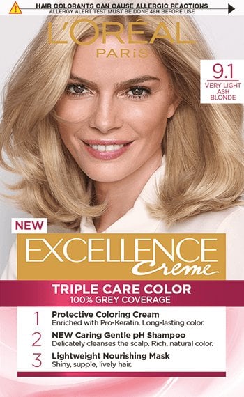 LOREAL EXCELLENCE CREME 9.1 اشقر رمضاني فاتح جدا
