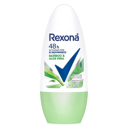 REXONA BAMBOO & ALOE DEO ROLL ON 50ML