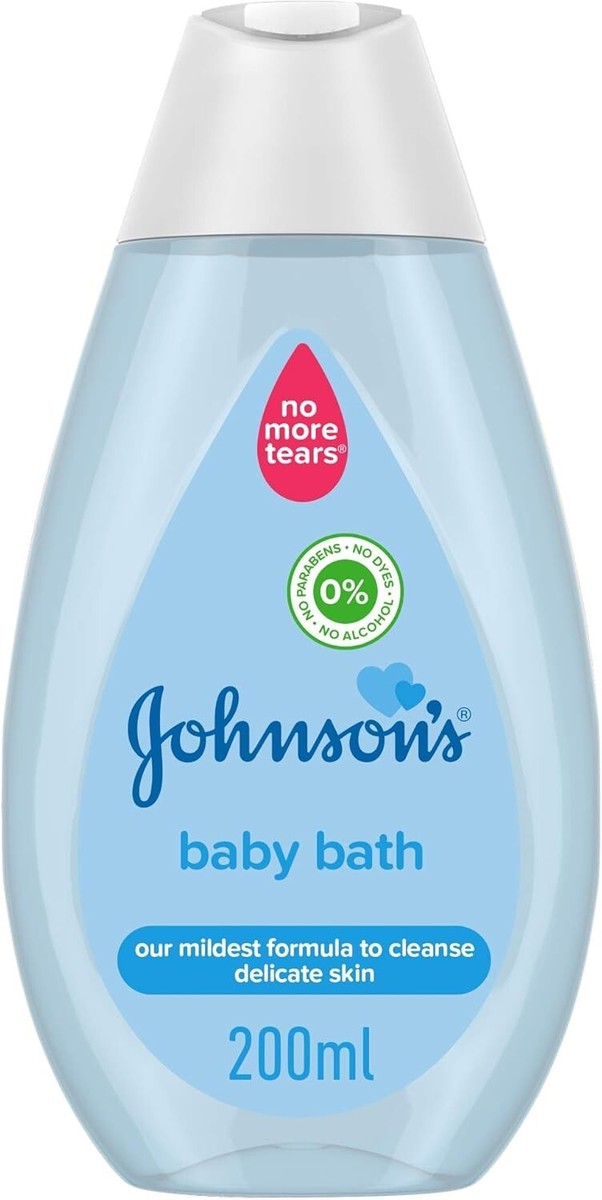 M.O J&J BABY BATH 200ML