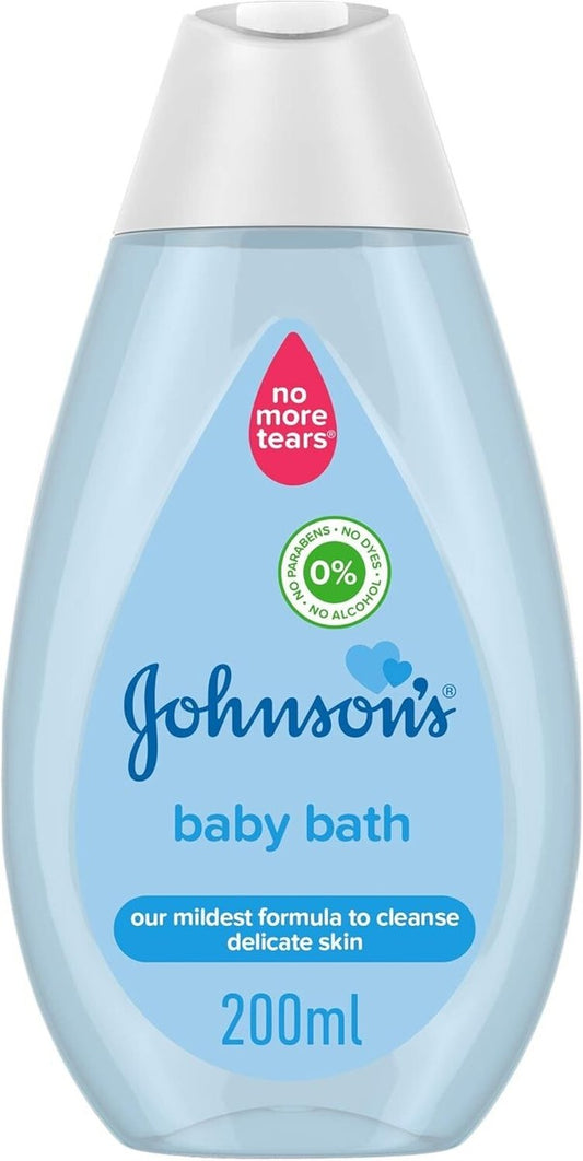 M.O J&J BABY BATH 200ML