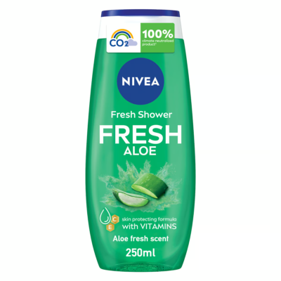 NIVEA FRESH ALOE SHOWER GEL 250ML