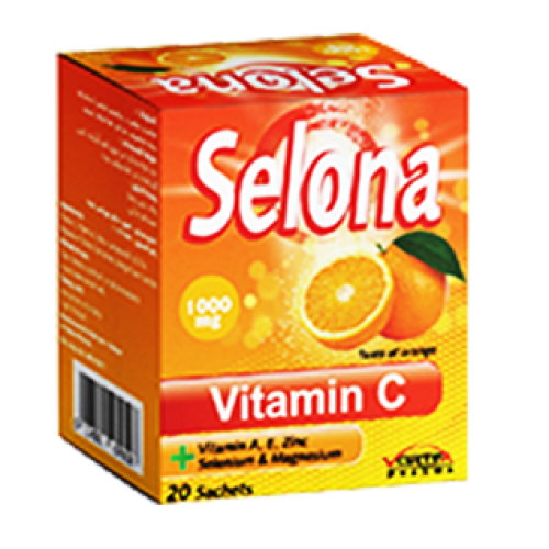 Selona vitamin C 1000MG 20 SACHETS