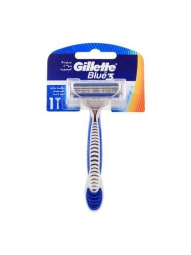 MO GILLETE BLUE 3 PLUS كيس 4 ماكينه