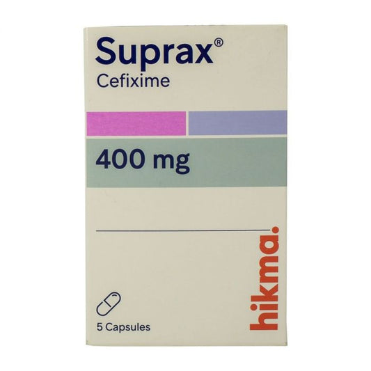 سوبراكس 400 مجم 5 كبسولات