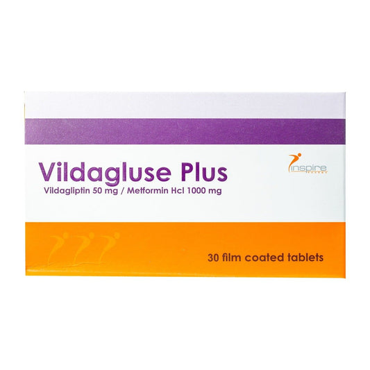 vildagluse plus 50/1000 30tab